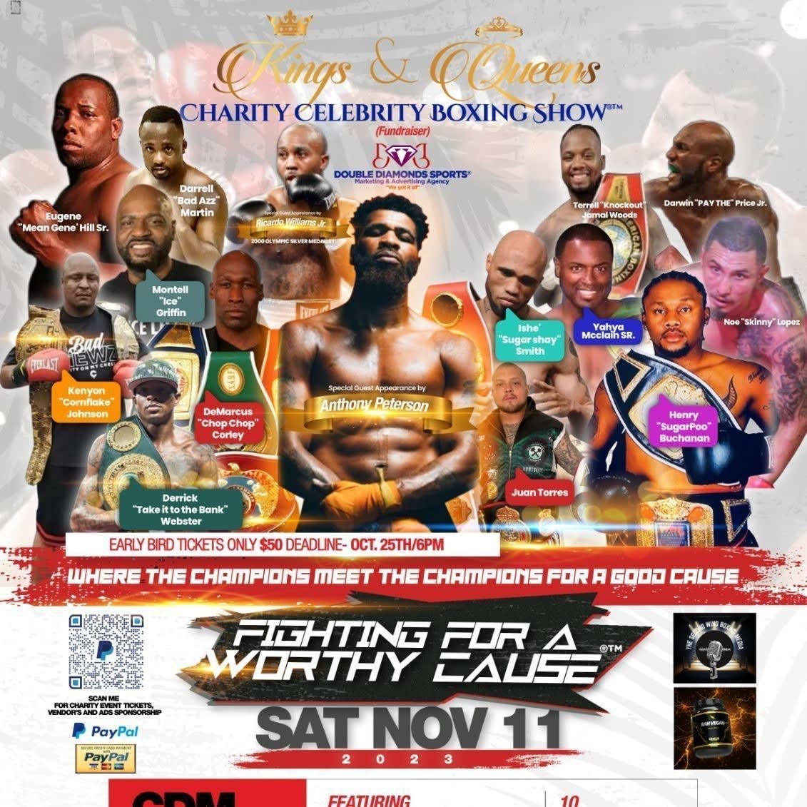 Kings & Queens Charity Boxing Show 