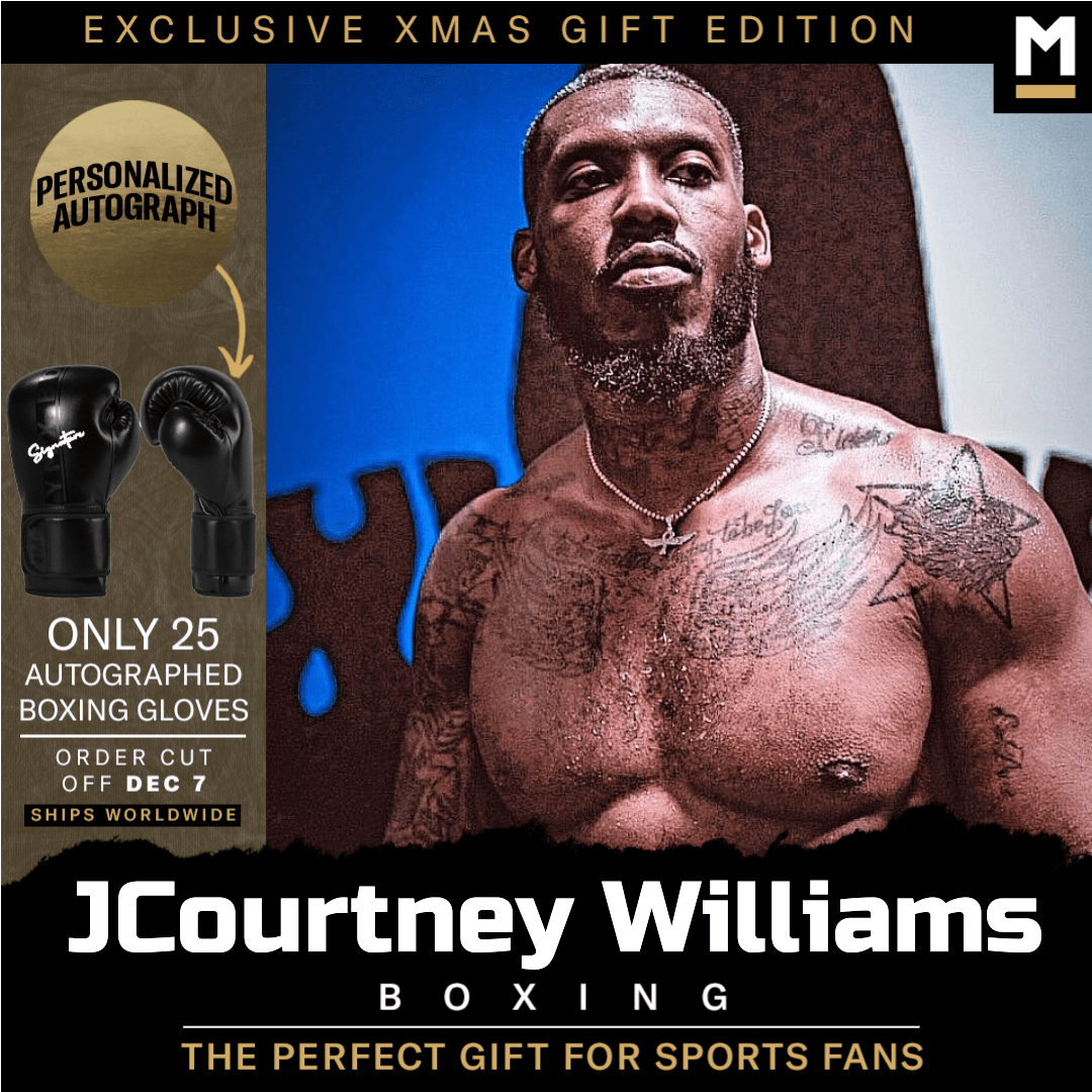 JCourtney Williams Autographed Boxing Gloves