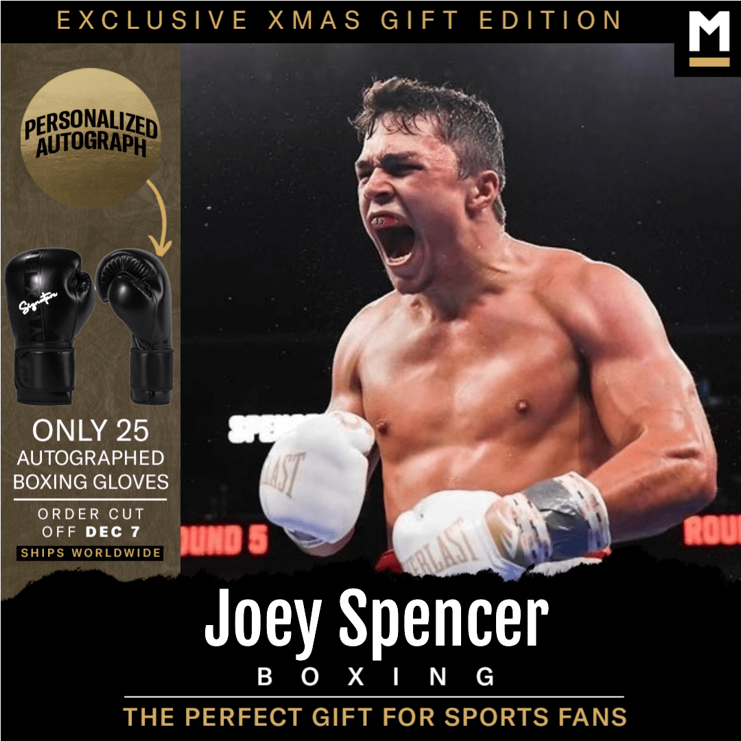 Joey Spencer Autographed Boxing Gloves