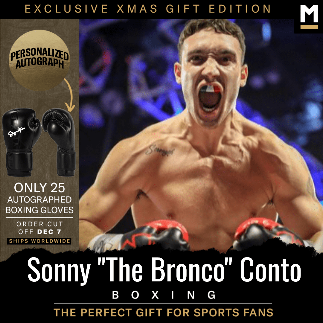 Sonny Conto Autographed Boxing Gloves