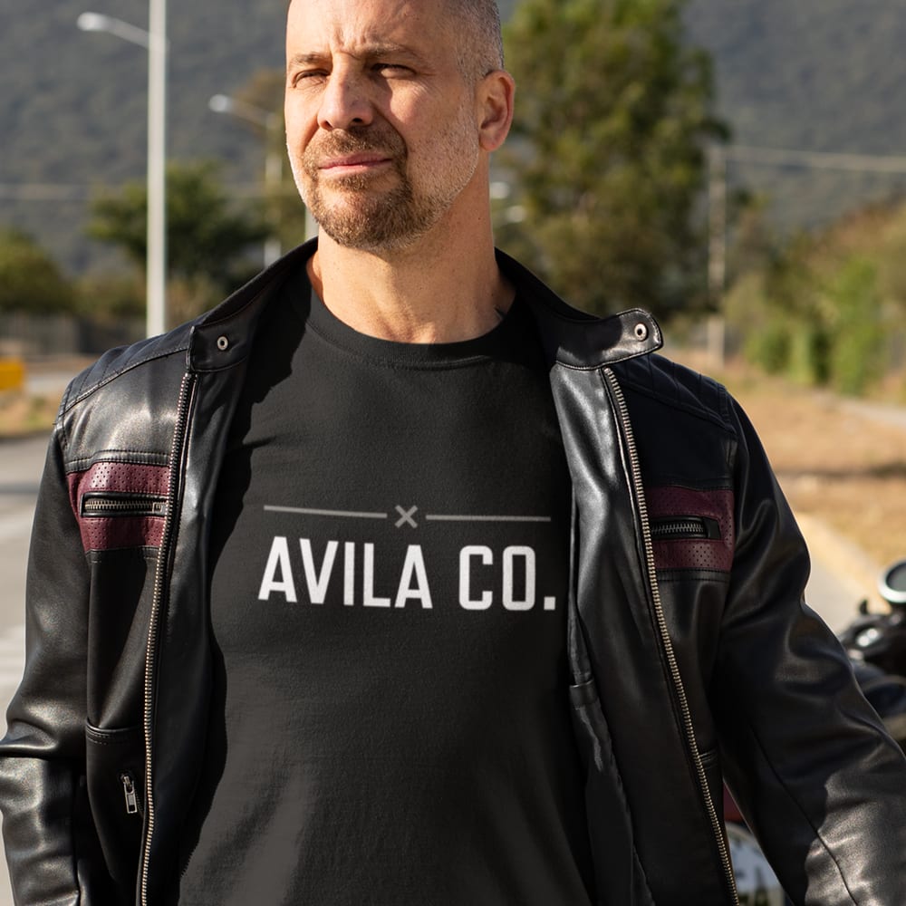 AVILA CO. by Guillermo Granier Men's Shirt, White Logo