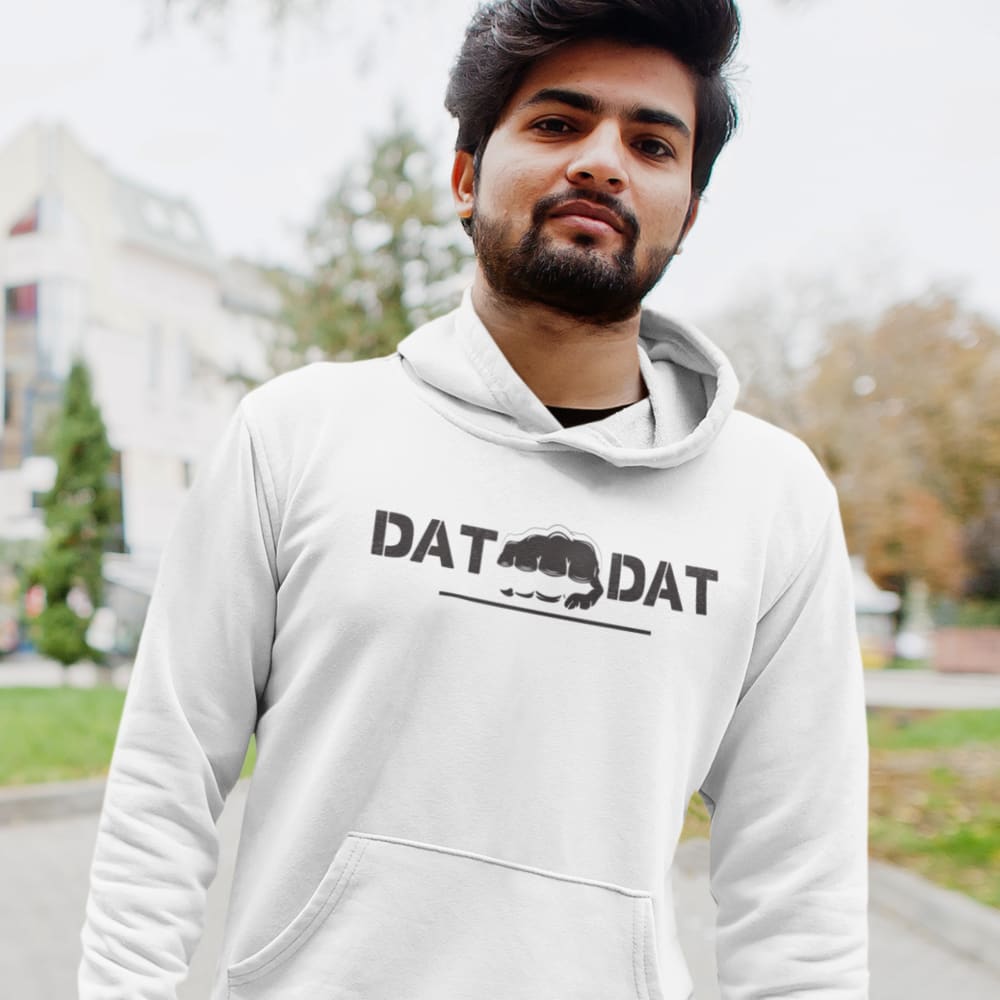 "The Fist" by Dat Nguyen Hoodie , Black Logo