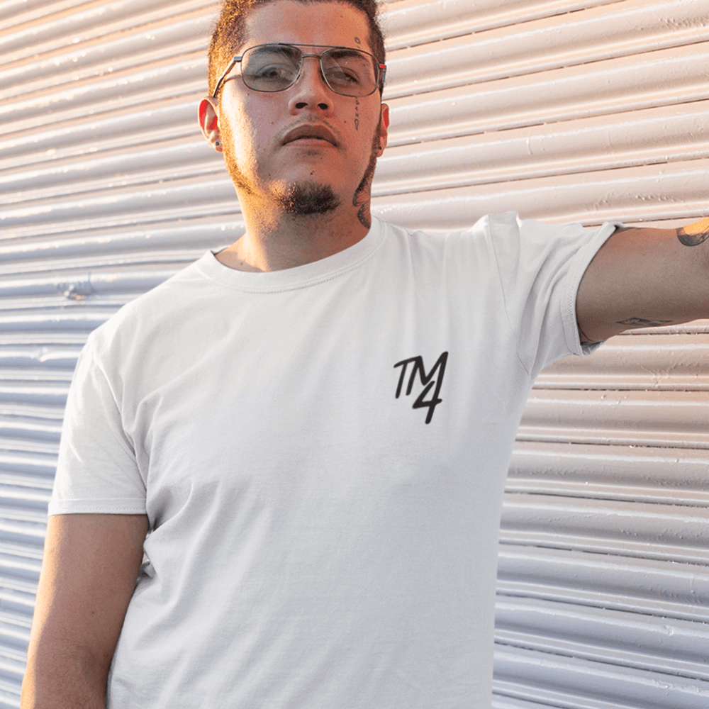"TM4" by Tre Maronic - T-Shirt [Black Mini Logo]