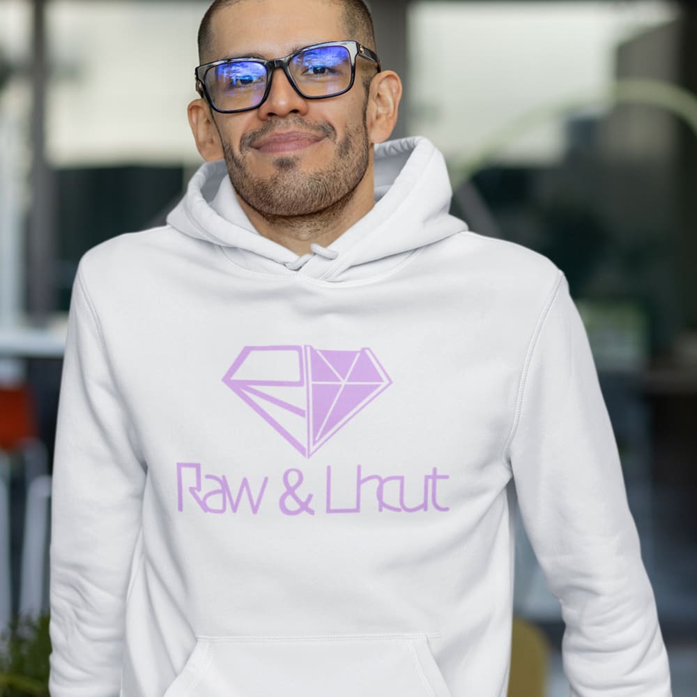 Raw & Uncut ’s Hoodie Purple Logo