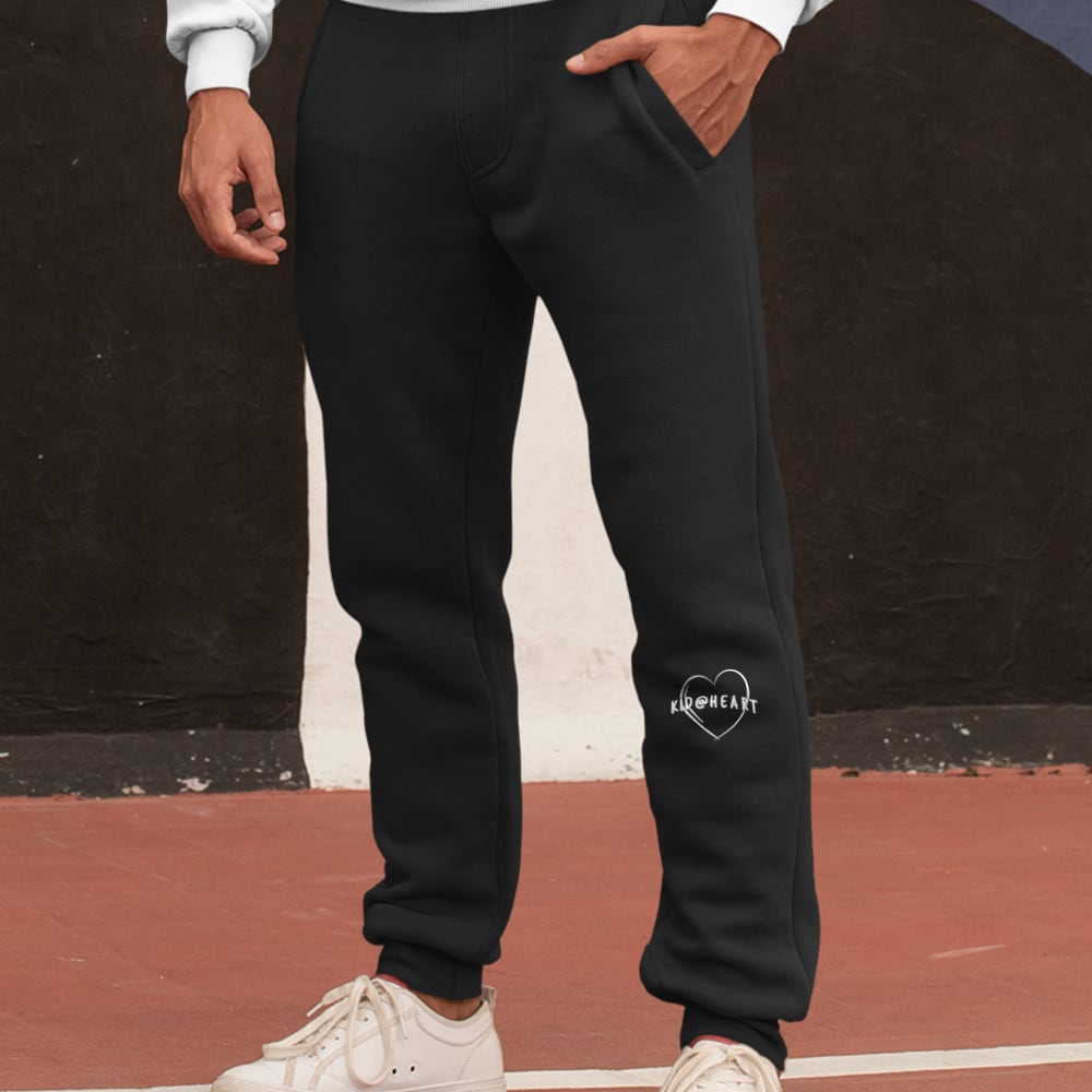 "Kid @ Heart" by Eli Pancol Jogger, White Logo