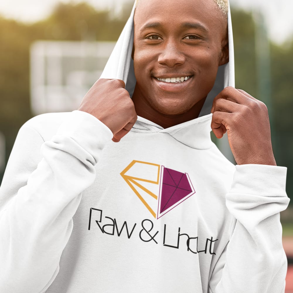 Raw & Uncut Fall Collection Hoodie, Dark Logo