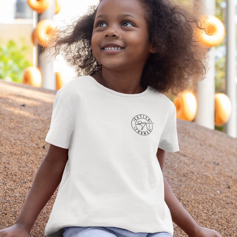  Skyler Thomas Youth T-Shirt, Black Mini Logo