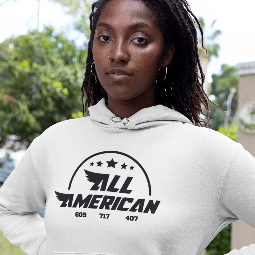 All American by Ben Desmarais, Women's Hoodie