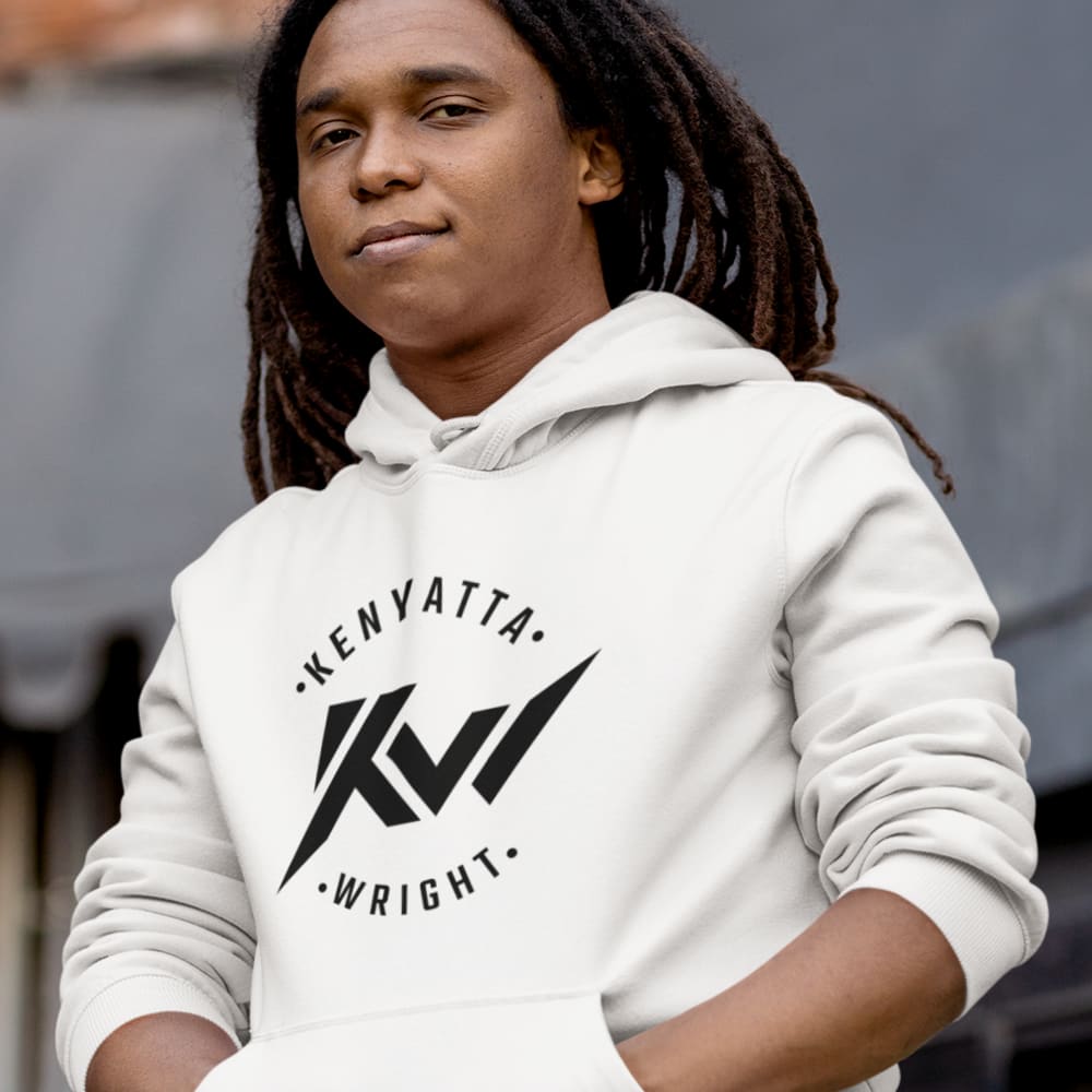 Kenyatta Wright "KW" Hoodie, Black Logo