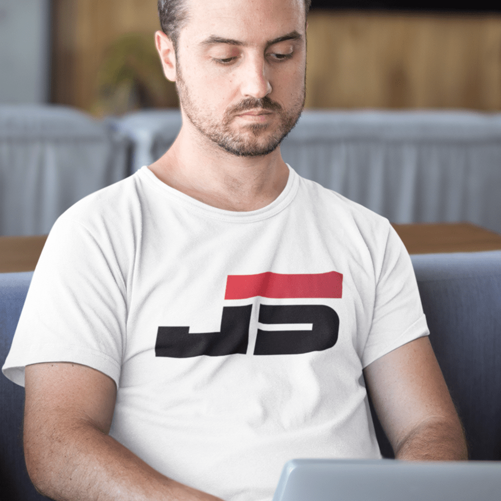 "J5" by Jamaal Mitchell Shirt, Black Logo