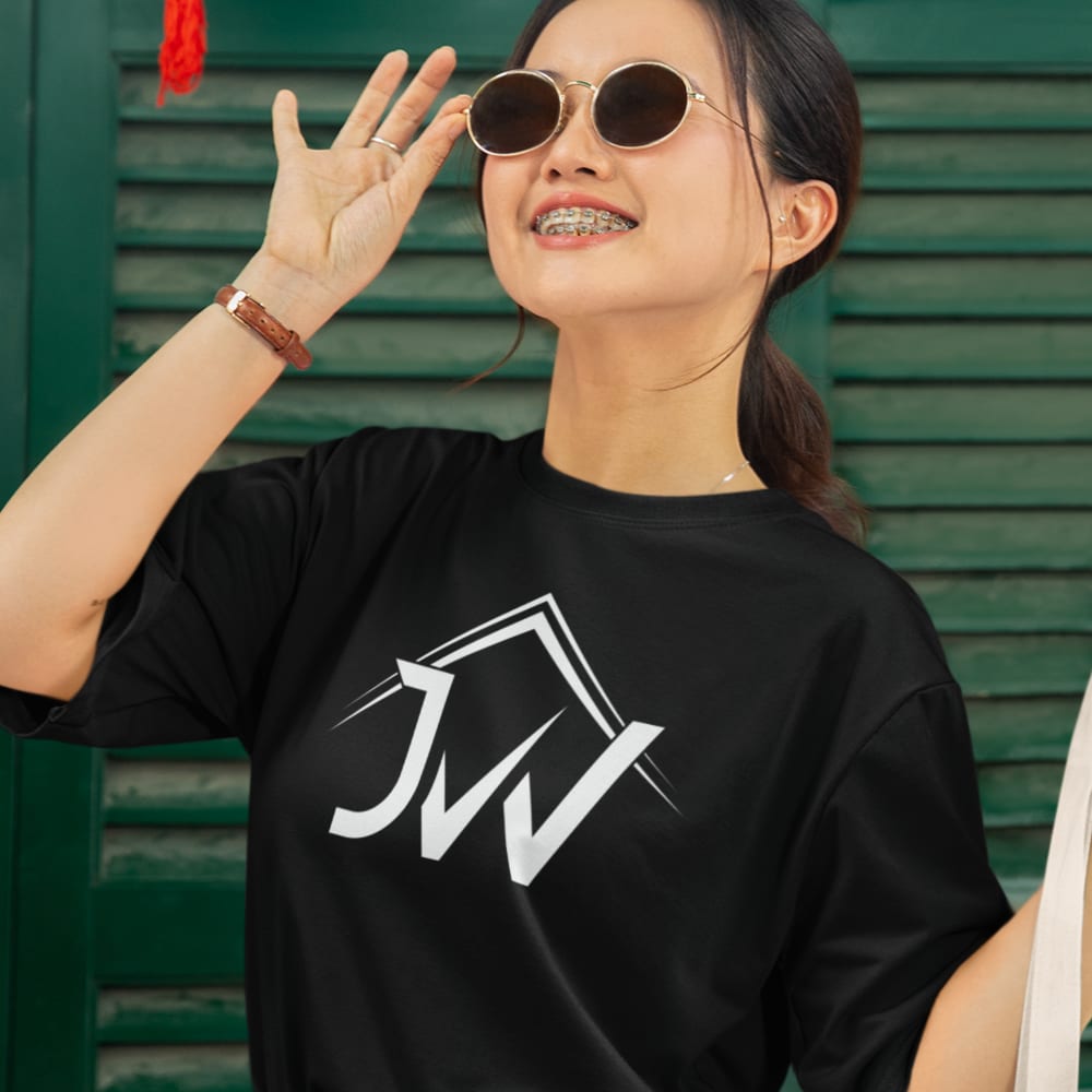 JW Jerique  Walker  Unisex T-Shirt, White Logo