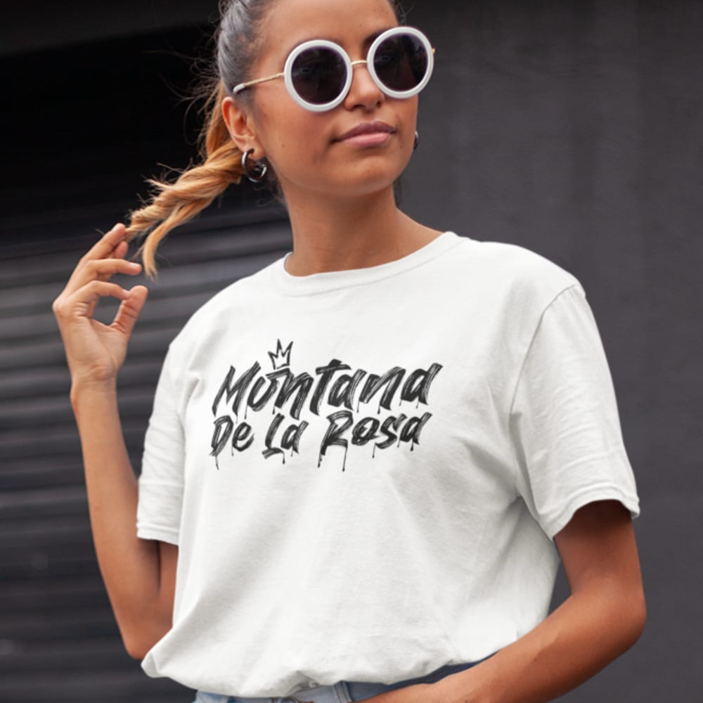 Montana Delarosa Women's T-Shirt, Black Logo