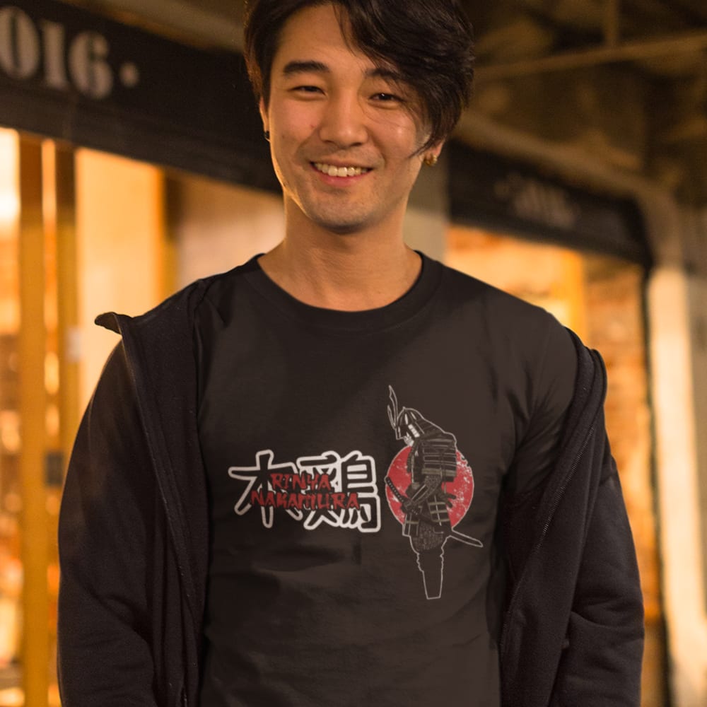 Samurai Warrior by Rinya Nakamura T-Shirt, Light Logo