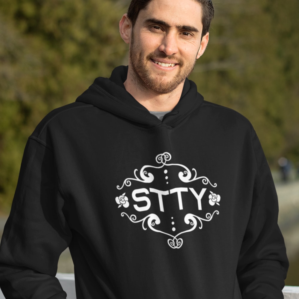 STTY V#1 by Gregory Bowie Hoodie, White Logo