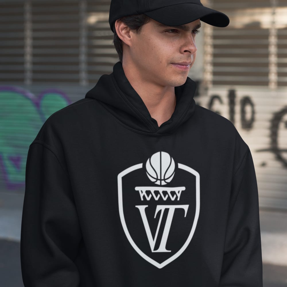 Nickolas Heard Men's Hoodie, White Logo