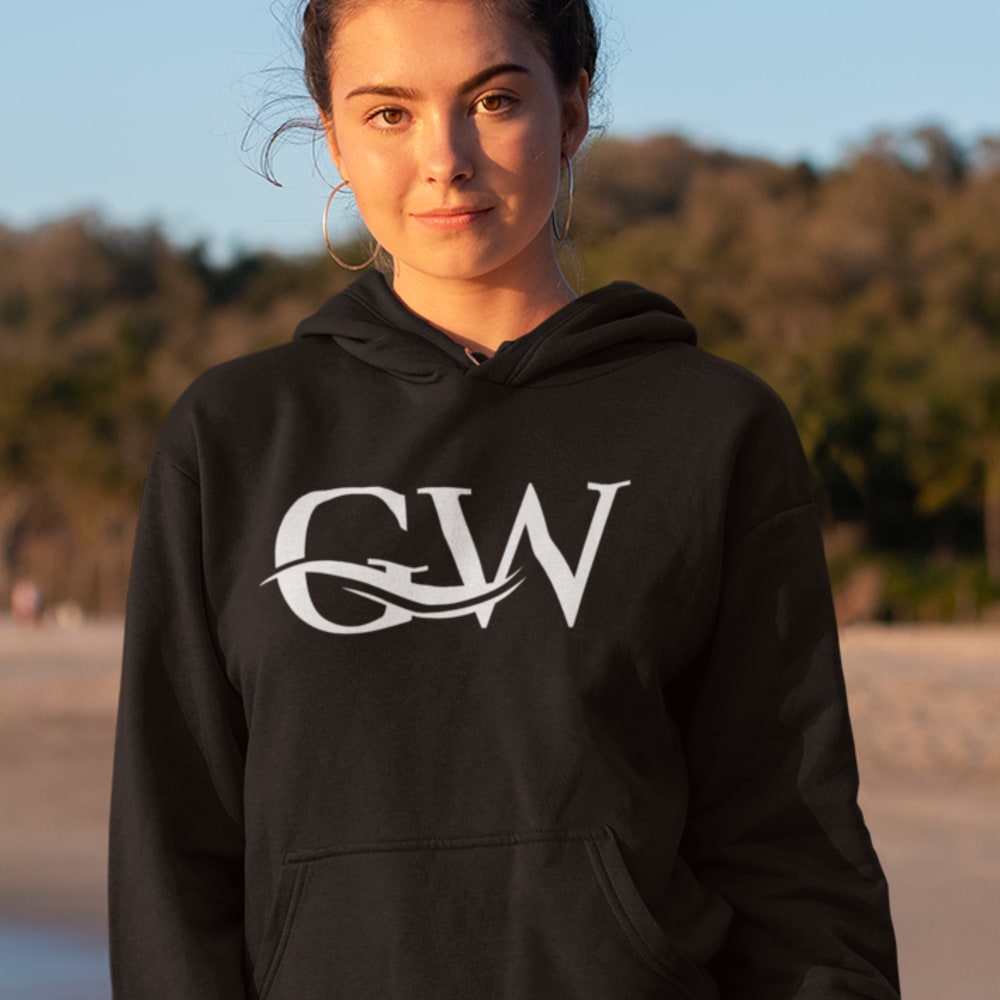 GW by Gift Walker Unisex Hoodie, White Logo