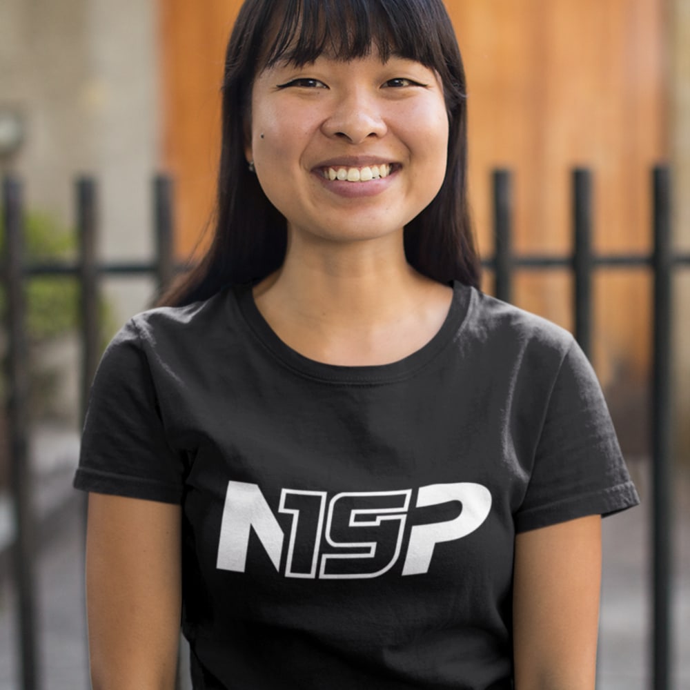  "N19P" by Nikita Pavlychev Women's T-Shirt, White Logo