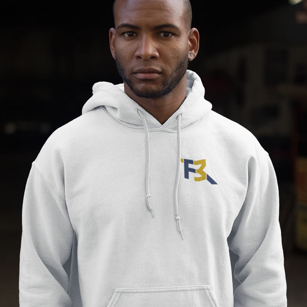 #13 by Rivaldo Fairweather Hoodie, Gold Navy Logo