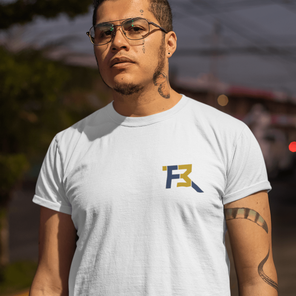 #13 by Rivaldo Fairweather T-Shirt, Navy Gold Logo
