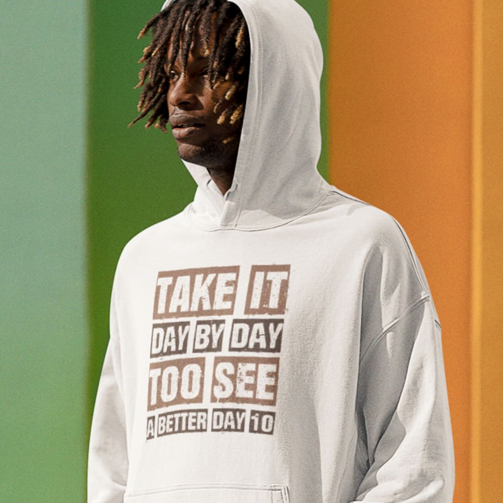 Never give up by Shawndarius Cowart Men's Hoodie