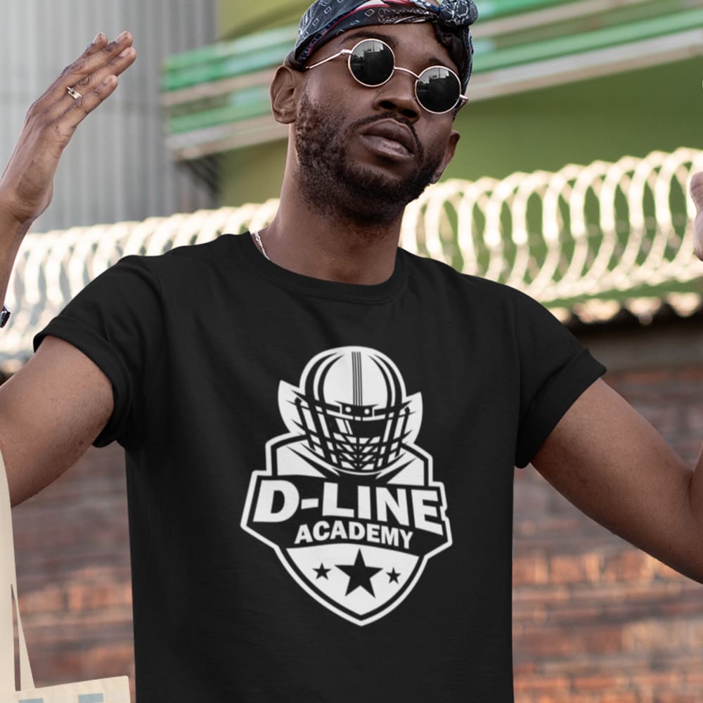 "D-Line" by Chase Baker - Shirt, White Logo
