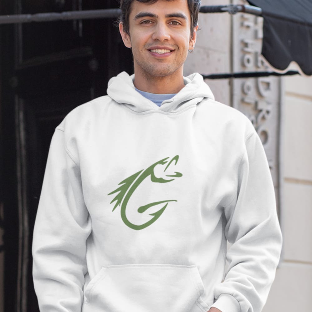 Eli Garcia Unisex Hoodie, Green Logo