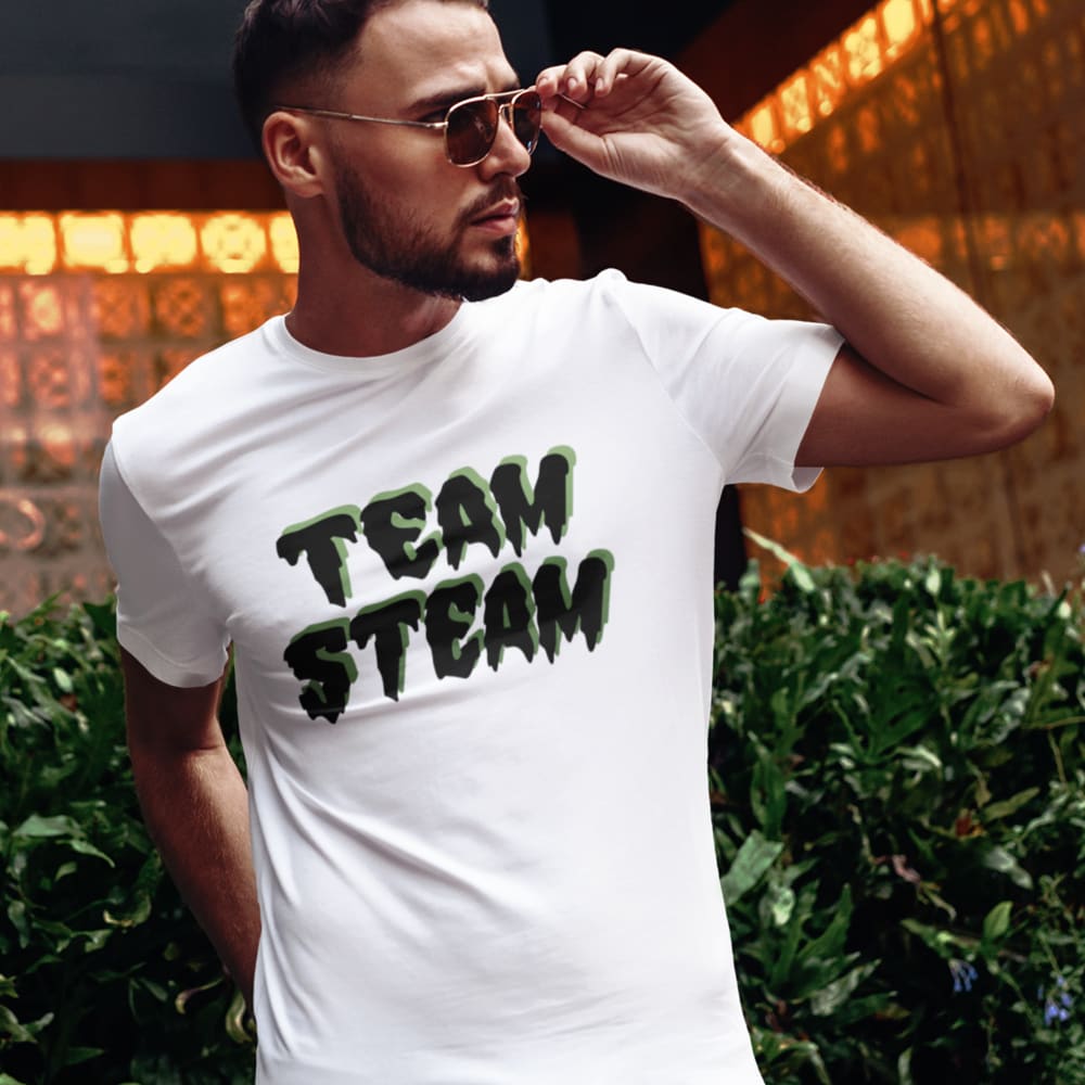 Team Steam by Matt Frevola, Men's T-Shirt, Dark Logo