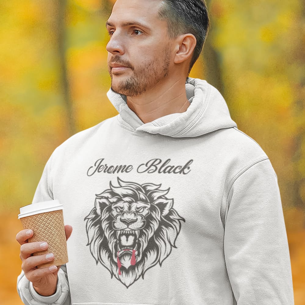 Jerome Black Hoodie, Dark Navy Logo