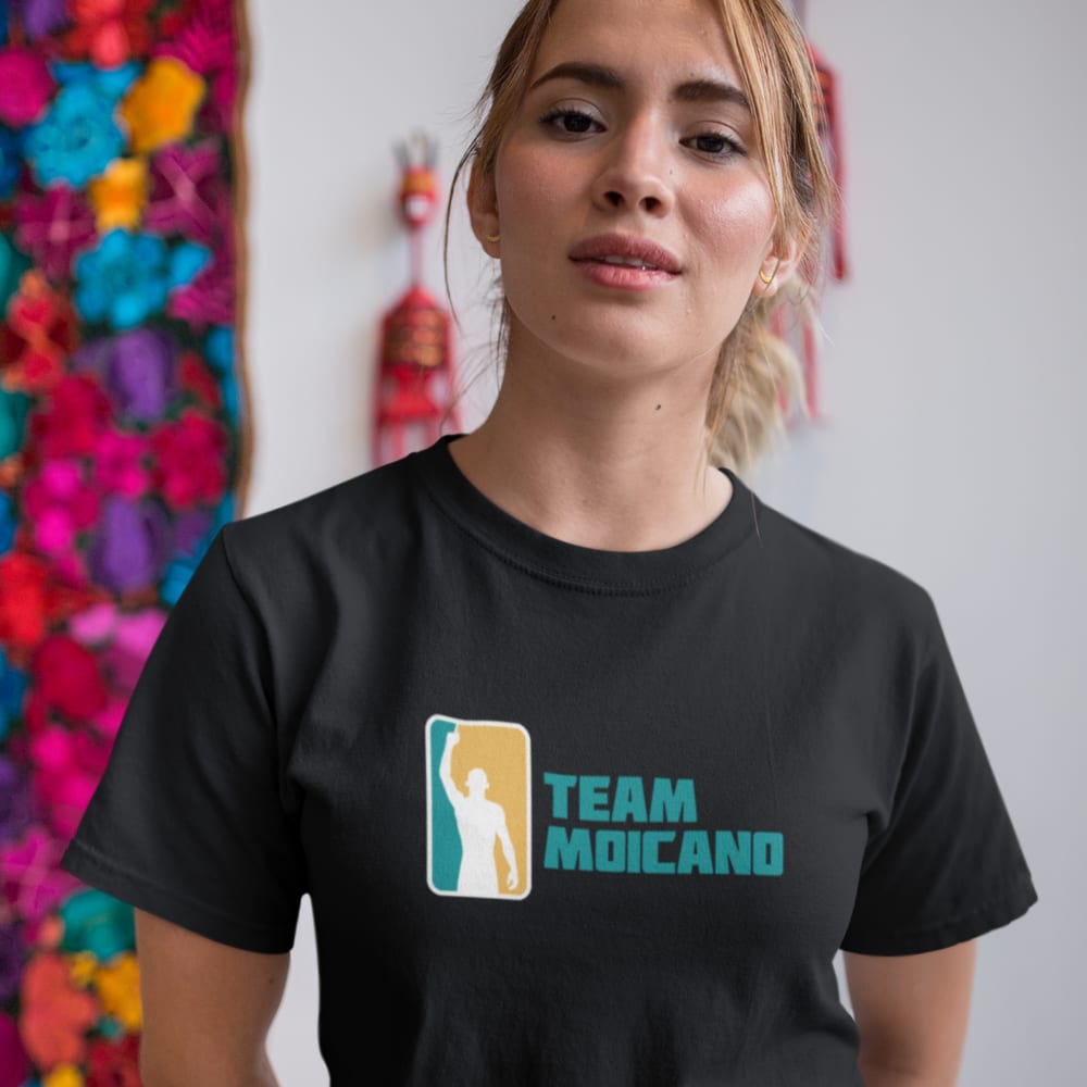 Team Moicano Women's T-Shirt, White Logo