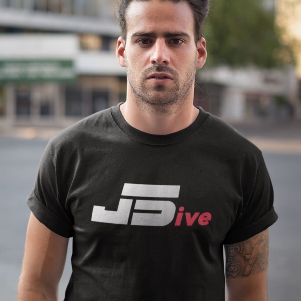 "J5ive" by Jamaal Mitchell Shirt, White Logo