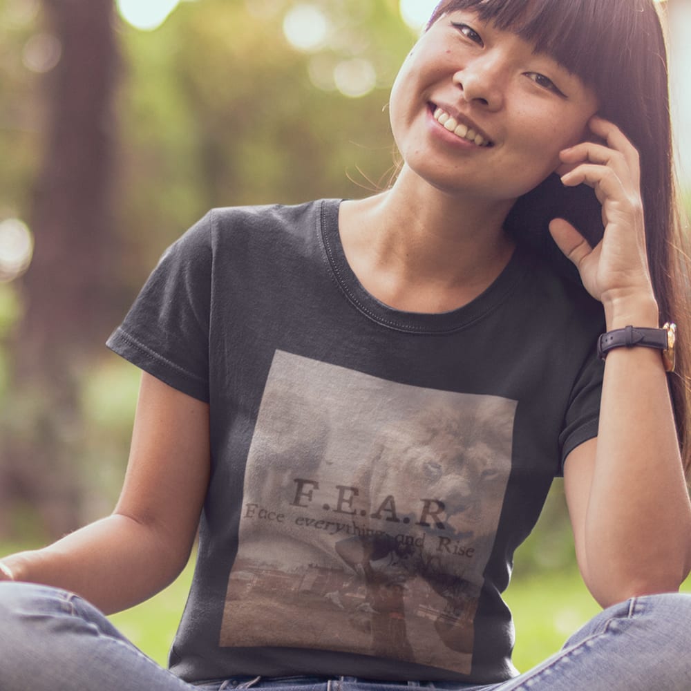  F.E.A.R by Jahsim Mathurin Women's T-Shirt, Light Print