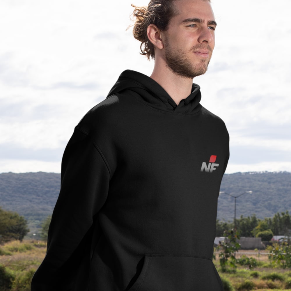 Njokuani Fit, Hoodie, Red Logo