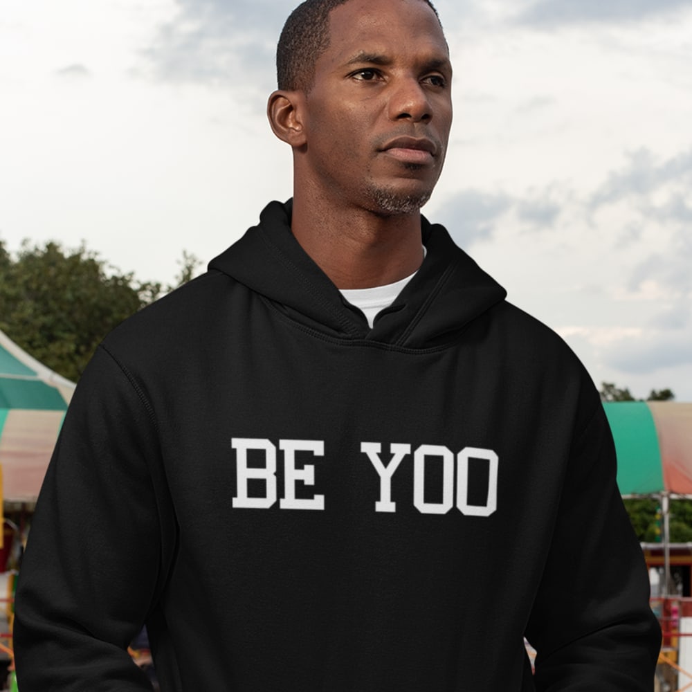 Natalie Yoo "Be Yoo" Hoodie, White Logo