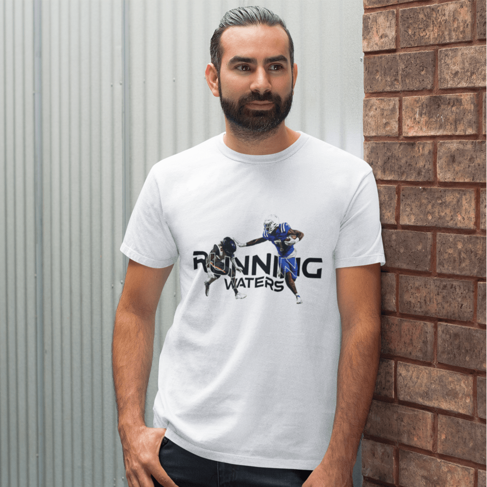 Fanning Waters by Jordan Waters T-Shirt, Black Logo