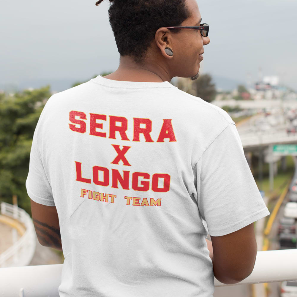  Serra X Longo Fight Team by Matt Frevola, Men's T-Shirt