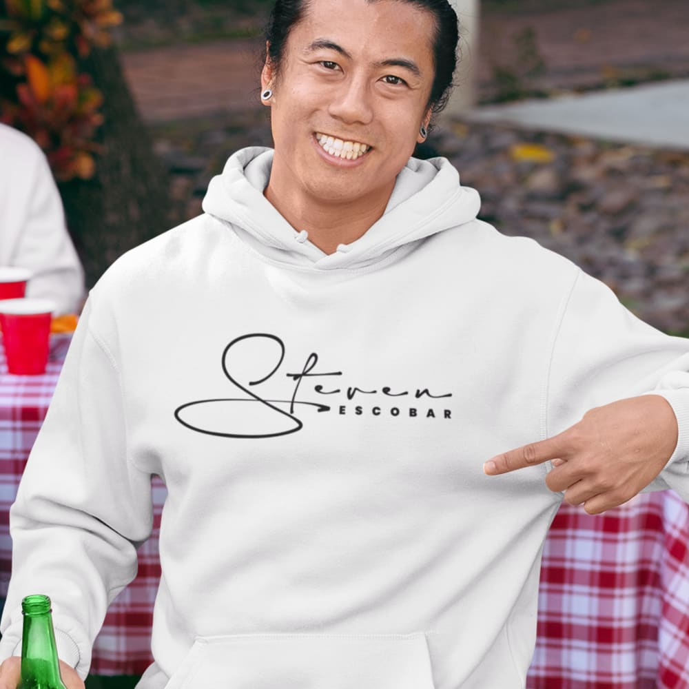 Steven Escobar Signature Hoodie, Black Logo