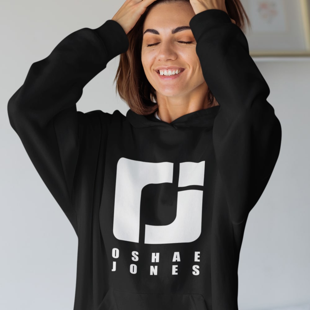 O'shae Jones Women's Hoodie, WhiteLogo
