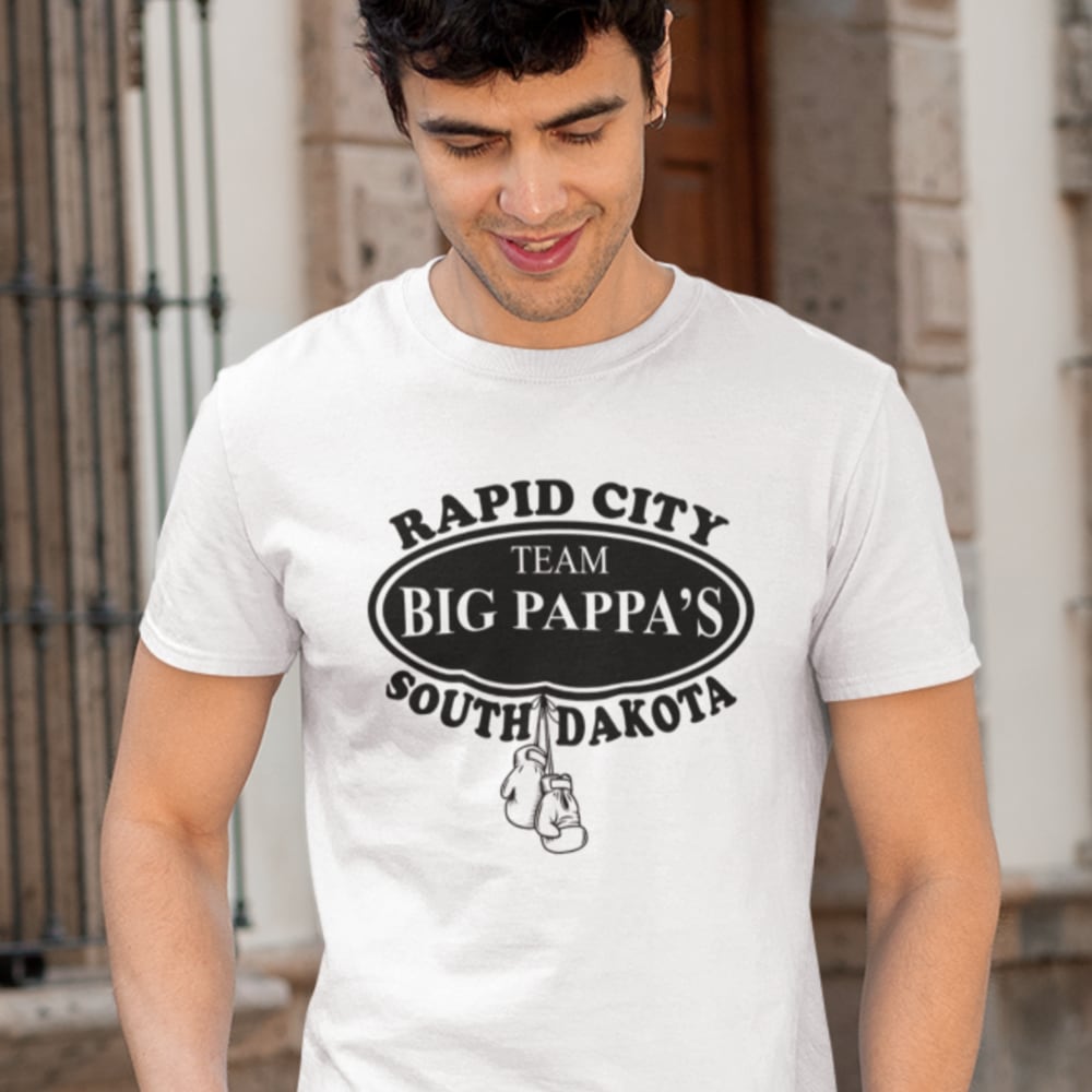 "Team BIG Pappa’s" by Theron Pappas - Shirt, Black Logo
