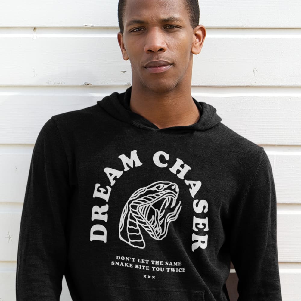 Dream Chaser by Jerome Black, Men's Hoodie, Light Logo