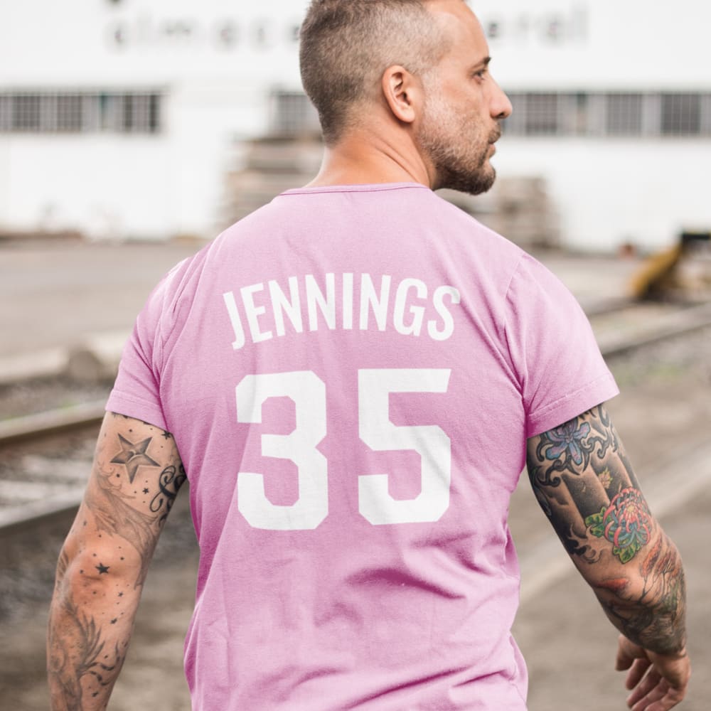 Vaughn Jennings Jersey Style White T-Shirt