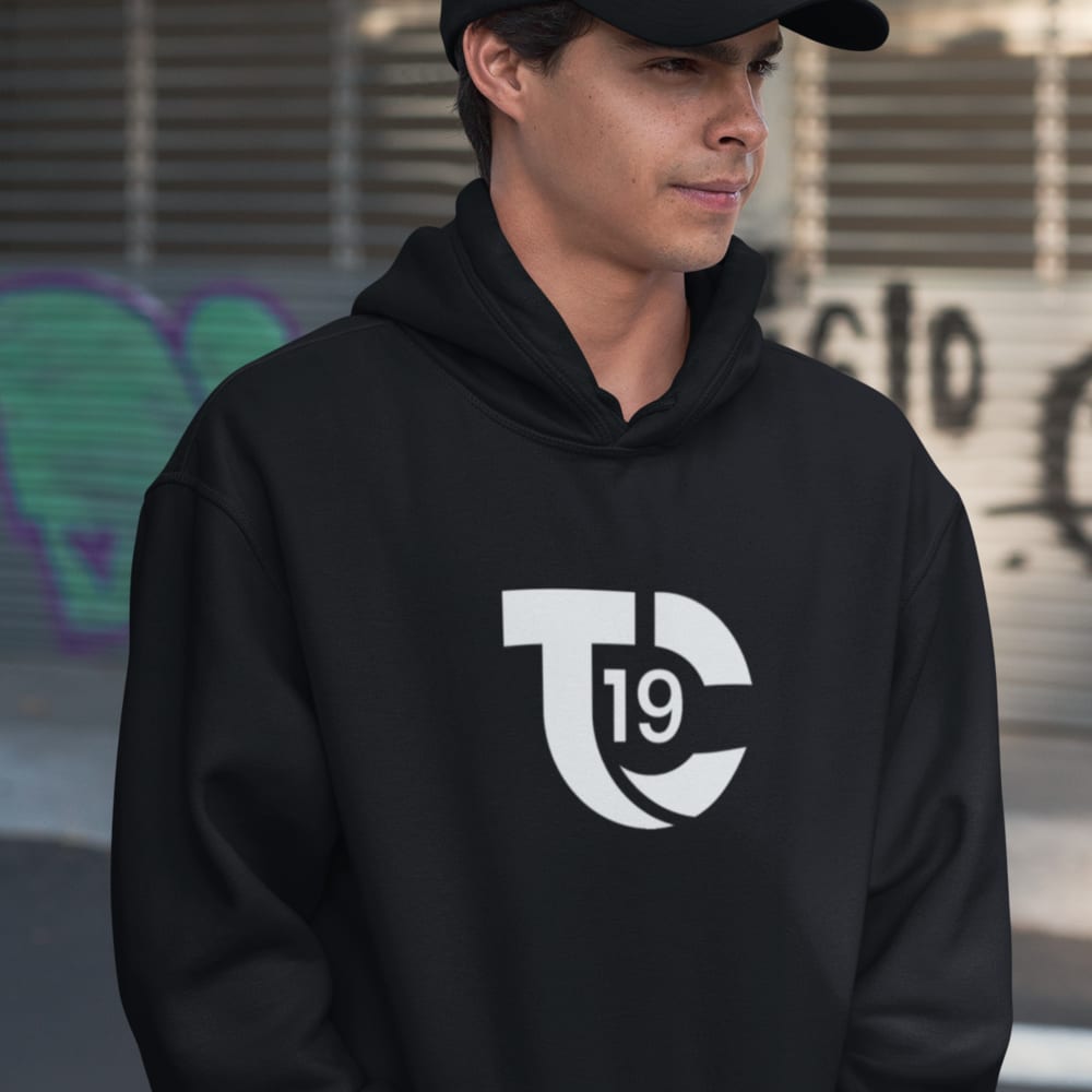 Tony Carreon Black Hoodie, White Logo