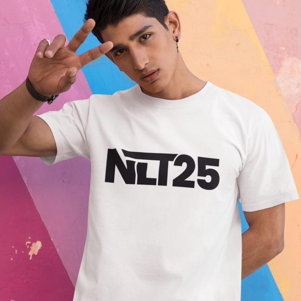 NLT25 by Clay Woods T-Shirt, Black Logo