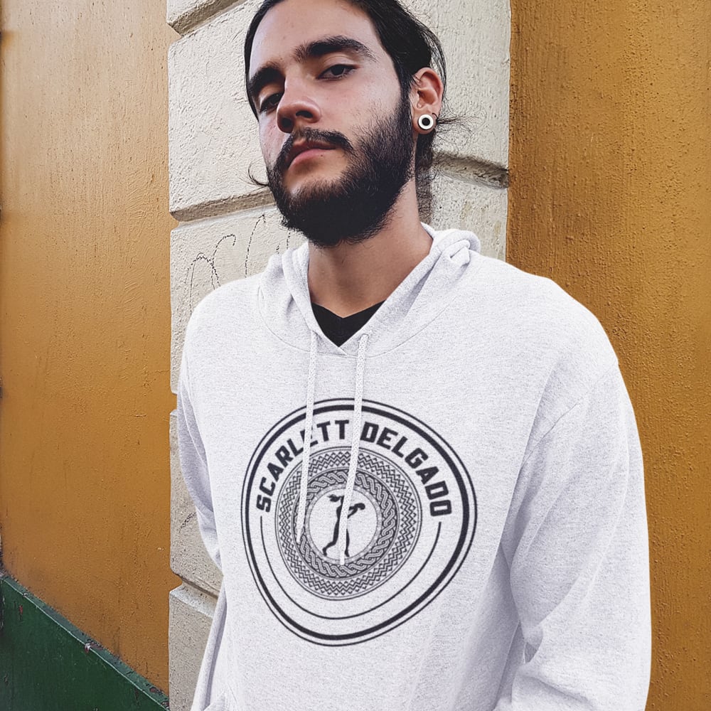 Scarlett Delgado Hoodie, Black Logo