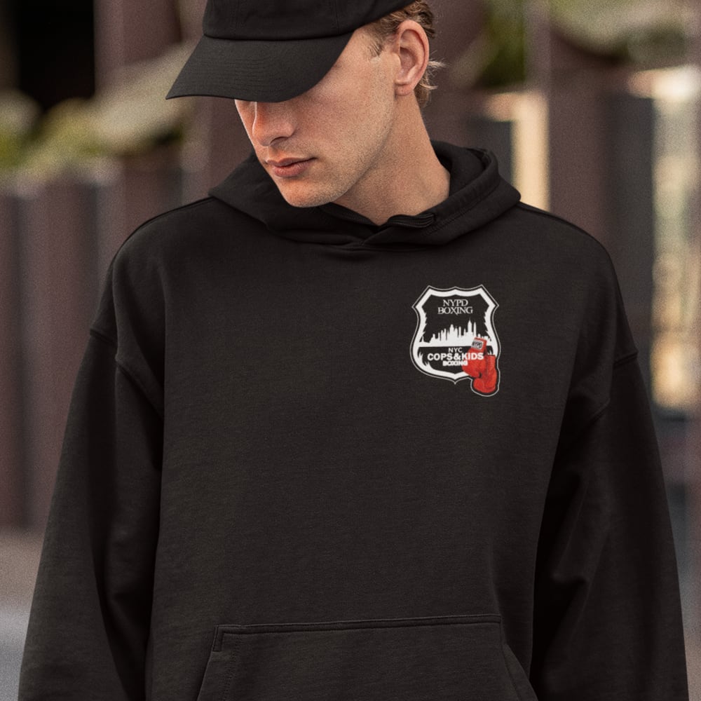 NYC Cops and Kids, Men's Hoodie, Light Logo