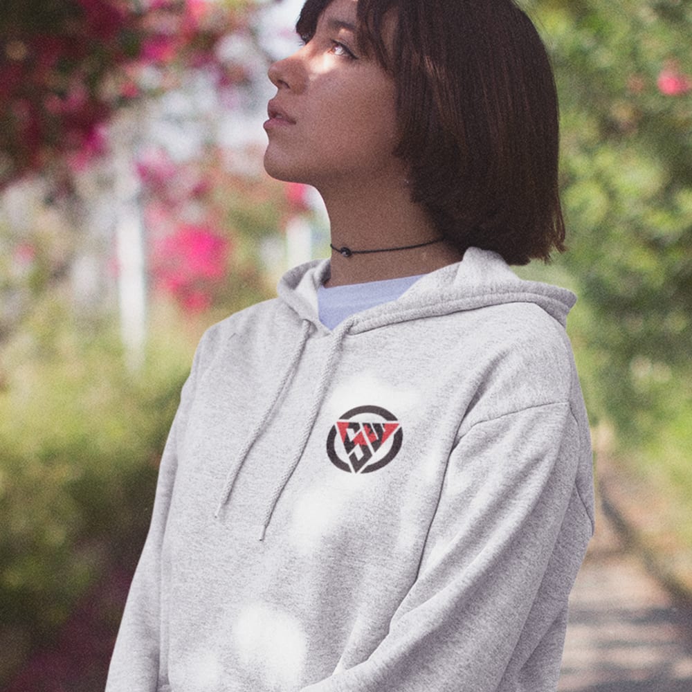 Spencer Wilcox Women's Hoodie, Black Mini Logo
