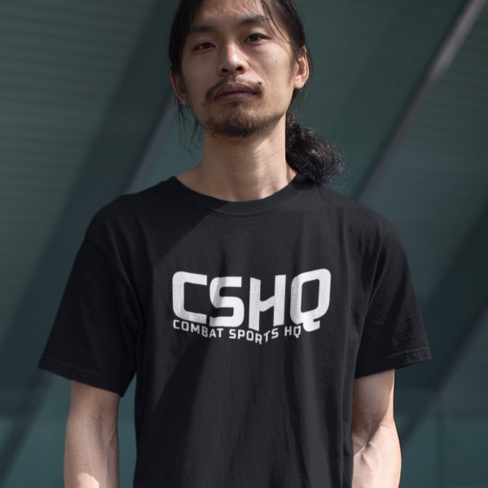 Combat Sports HQ "CSHQ" Shirt, White Logo