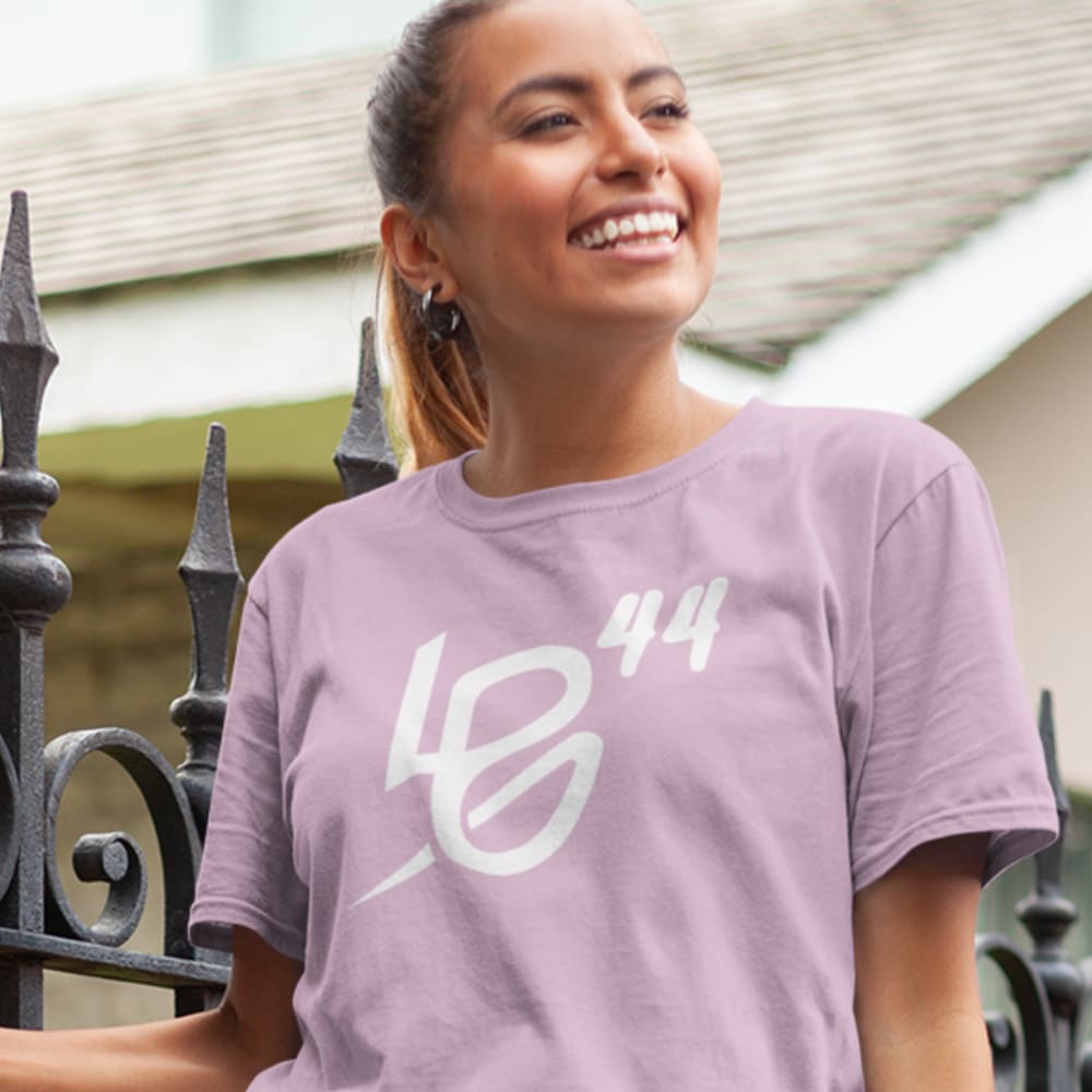 "LPG Starter" by Luis Pimentel-Guerrero Women's Shirt, White Logo