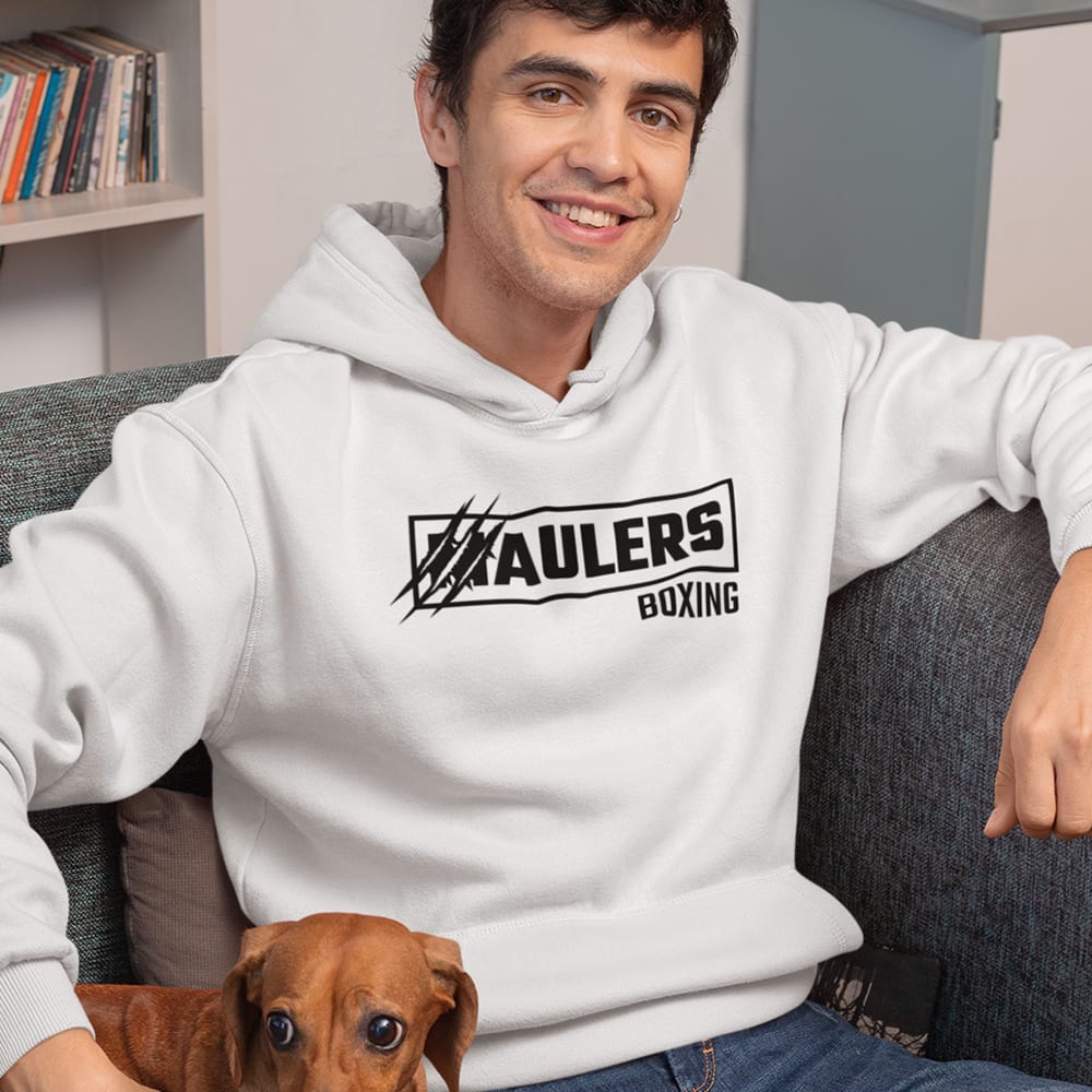  Maulers Boxing Unisex Hoodie, Black Logo