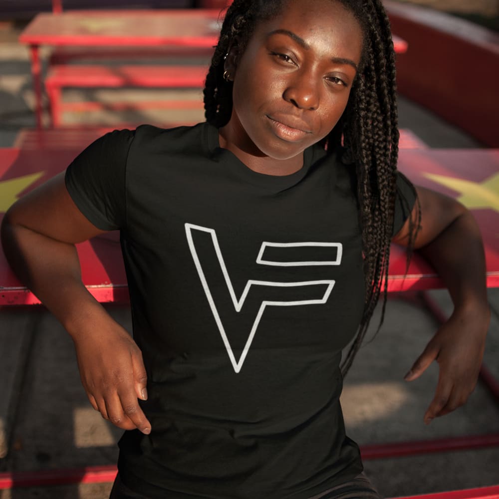 VF by Vernon Fox Women's T-Shirt, White Logo