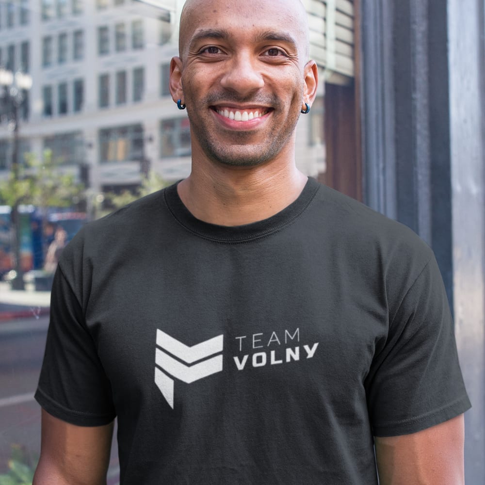 Team Volny by Patrice Volny, Men's T-Shirt, Logo White